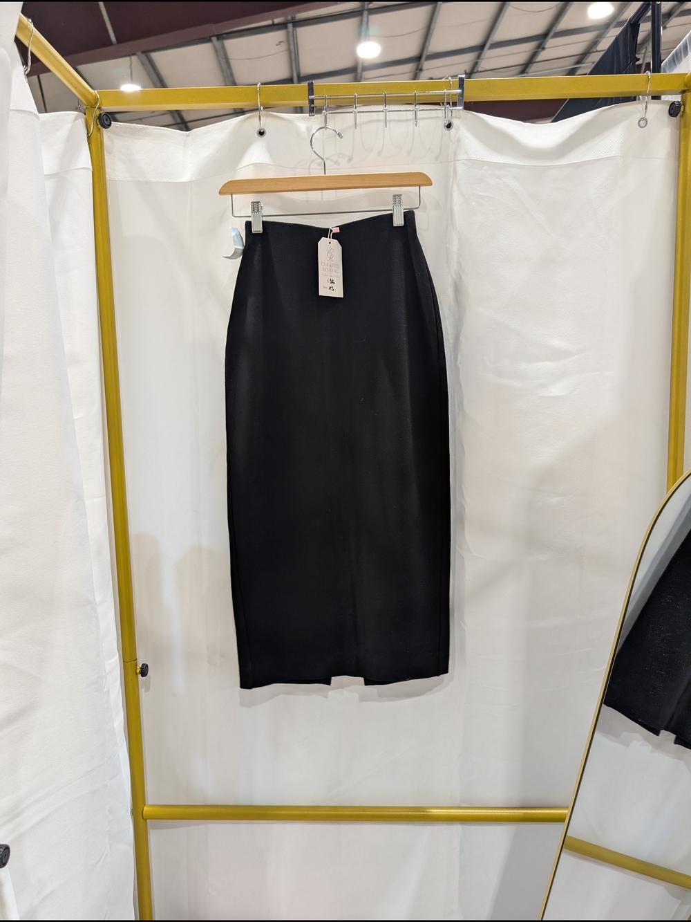 Babaton by Aritzia Tailored Skirt in Navy